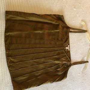 J. Crew Tops - J crew ochre silk cami J. Crew Tops - J crew ochre silk cami